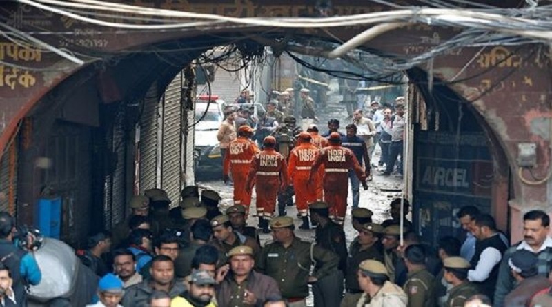 Al menos 43 fallecidos y más de 60 heridos deja incendio en India