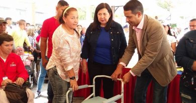 Más de 1500 ayudas técnicas recibieron personas con discapacidad en el Municipio de Iribarren