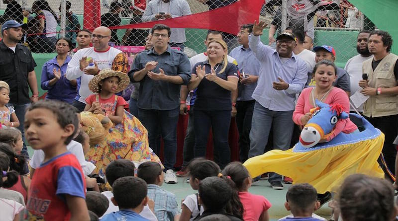 Entregaron 3 mil juguetes a niños y niñas en parroquia El Valle de Caracas