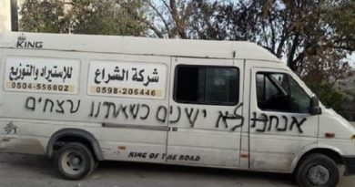 Denuncian ataque vandálicos de 40 vehículos en Jerusalén