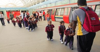 Más de 50 niños de educación inicial disfrutaron visita guiada en Metro Los Teques