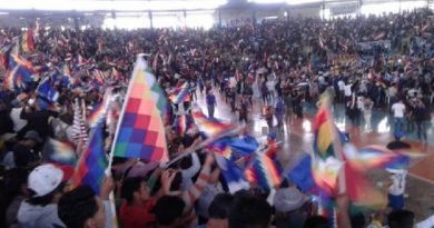 Partido MAS de Bolivia convoca a encuentro masivo este 14D