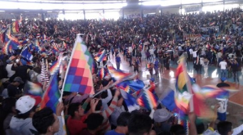 Partido MAS de Bolivia convoca a encuentro masivo este 14D