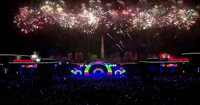 Corea del Norte dio bienvenida al 2020 con pirotécnicos en Pionyang