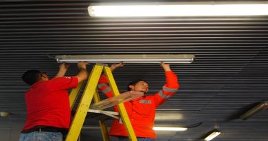 Sustituyen 90 luminarias y lámparas de estación Independencia del Metro Los Teques