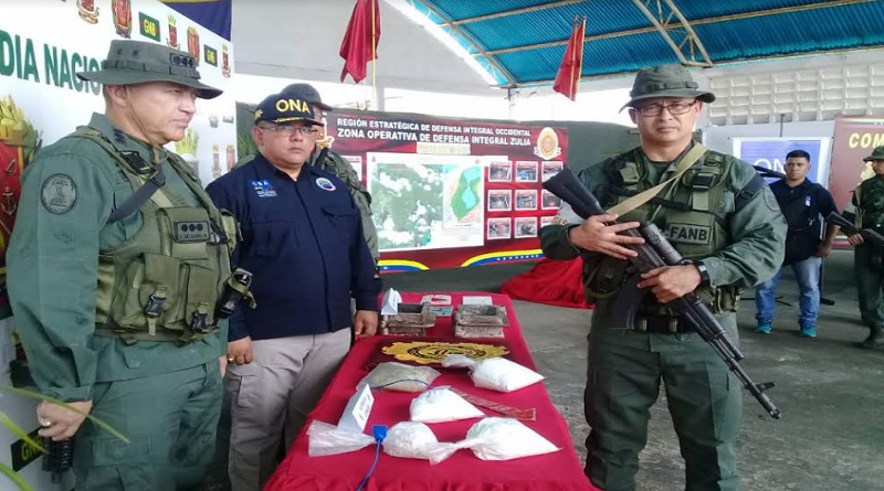 Desmantelados 16 laboratorios con más de 7 toneladas de drogas cerca de frontera colombiana en Zulia