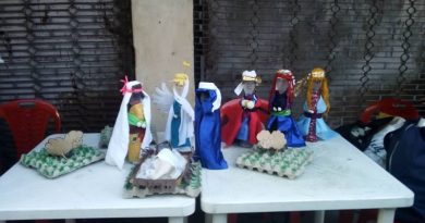 Estado Aragua finaliza taller de pesebres navideños con materiales reciclables