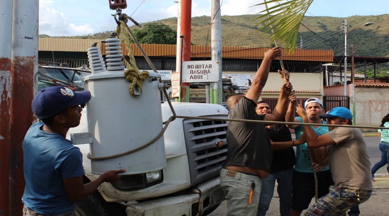 Gobierno Bolivariano restableció servicio eléctrico en municipio Ribas en Aragua