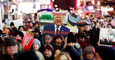Estadounidenses reclaman masivamente a favor del juicio político contra Trump