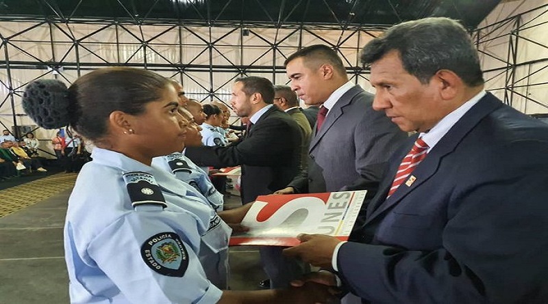UNES juramentó 564 funcionarios de la Policía Nacional Bolivariana en estado Miranda