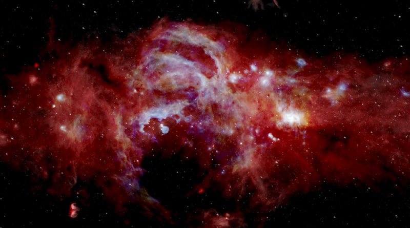 La NASA publica la imagen más detallada del centro de nuestra galaxia