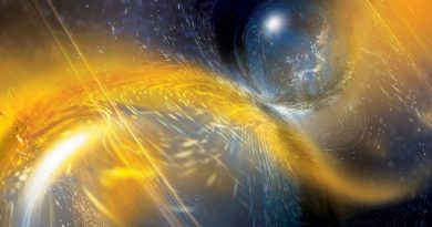 Detectan ondas gravitatorias de una inusual colisión de dos estrellas de neutrones