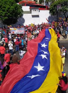 Marcha Internacional Antiimperialista para conmemorar los 62 años de la caída de la dictadura de Marcos Pérez Jiménez