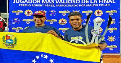 Yordanys Linares distinguido como el más valioso de la serie final LVBP