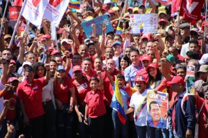 Marcha Internacional Antiimperialista para conmemorar los 62 años de la caída de la dictadura de Marcos Pérez Jiménez