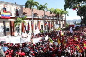 Marcha Internacional Antiimperialista para conmemorar los 62 años de la caída de la dictadura de Marcos Pérez Jiménez