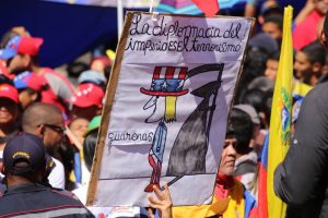 Marcha Internacional Antiimperialista para conmemorar los 62 años de la caída de la dictadura de Marcos Pérez Jiménez