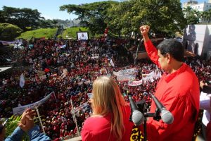 Marcha Internacional Antiimperialista para conmemorar los 62 años de la caída de la dictadura de Marcos Pérez Jiménez