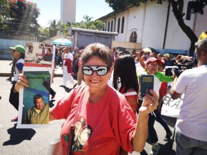 Marcha Internacional Antiimperialista para conmemorar los 62 años de la caída de la dictadura de Marcos Pérez Jiménez