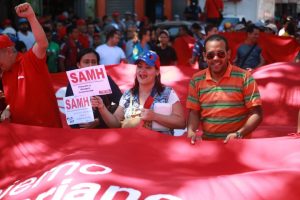 Marcha Internacional Antiimperialista para conmemorar los 62 años de la caída de la dictadura de Marcos Pérez Jiménez