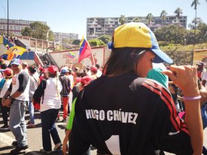 Marcha Internacional Antiimperialista para conmemorar los 62 años de la caída de la dictadura de Marcos Pérez Jiménez