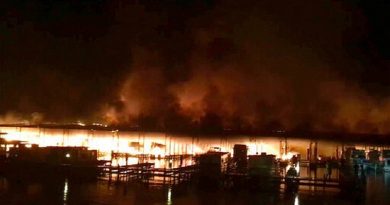 Al menos ocho personas murieron en el incendio ocurrido este lunes en un muelle de Jackson County Park, en el estado norteamericano de Alabama, informaron las autoridades locales.