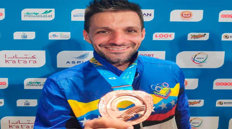 Antonio Díaz conquista bronce en Katá preolímpico de Chile