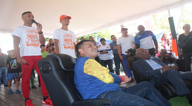Movilnet activó la Barra Móvil en Caracas para disfrutar del béisbol