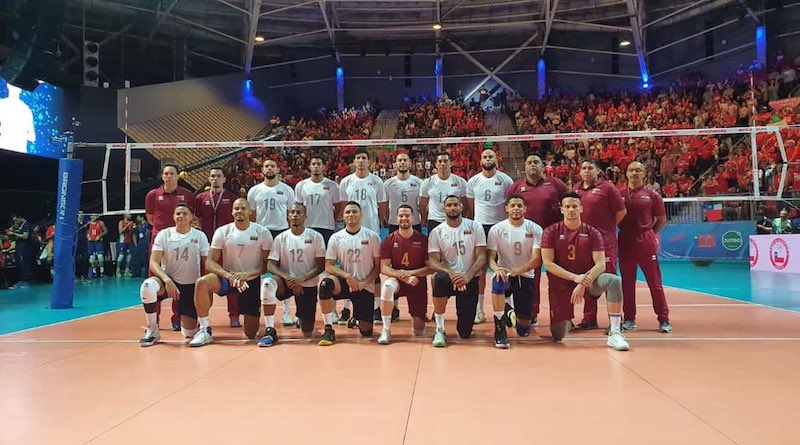 Venezuela debuta con triunfo ante Chile en Preolímpico de voleibol