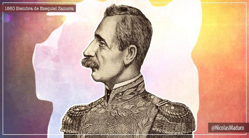 Venezuela recuerda lucha y pensamiento del General del Pueblo Soberano Ezequiel Zamora a 161 años de vil asesinato