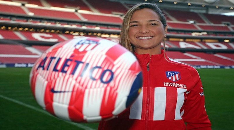 Deyna Castellano nueva futbolista del Atlético de Madrid