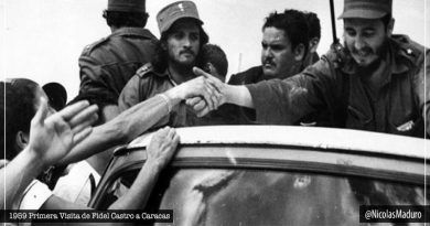 Se conmemoran 61 años de la visita del comandante Fidel Castro a Venezuela