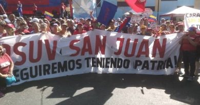 Inicia Marcha Internacional Antiimperialistaen en defensa de la soberanía de los pueblos