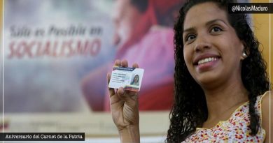 Jefe de Estado celebra los 3 años del Carnet de la Patria