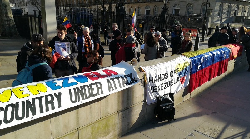 Ciudadanos de Londres rechazan presencia de Juan Guaidó