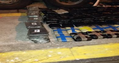 GNB incauta 278 panelas de droga ocultas en un autobús en Táchira