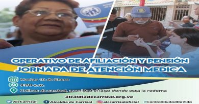 Fundavivir realizará el 14 de enero operativo de afiliación y pensión