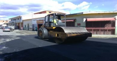 Un total de 28 toneladas de asfalto fueron distribuidos en Sarare estado Lara
