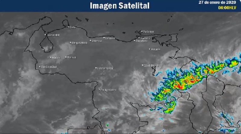 Para este lunes se pronostica nubosidad fragmentada en el algunas zonas del país