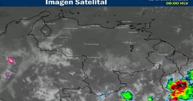 El Inameh pronostica cielos con escasas nubosidad en gran parte del país para este viernes