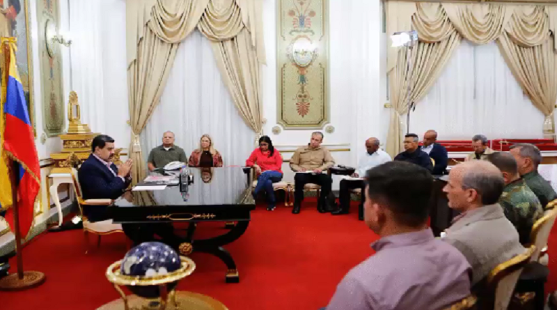 Presidente Nicolás Maduro encabezó primera actividad oficial en Consejo de Vicepresidentes del 2020