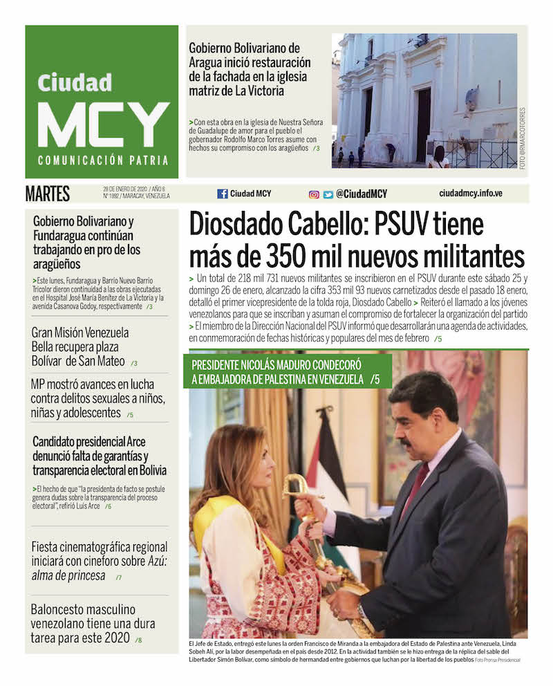 Así titulan los principales medios impresos venezolanos este 28 de enero