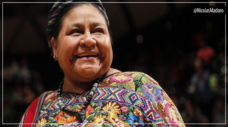 Presidente Maduro envió felicitaciones a Rigoberta Menchú en su cumpleaños y agradeció labor en defensa de la Paz