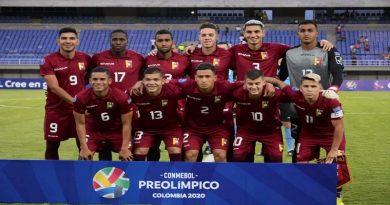 Vinotinto Sub-23 jugará esta noche contra Colombia en Torneo Preolímpico Sudamericano