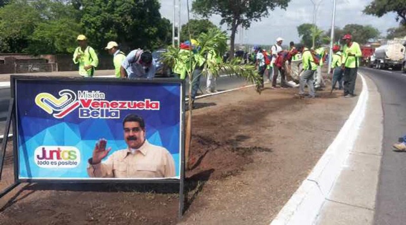 Jornada de la Misión Venezuela Bella encabeza presidente Maduro