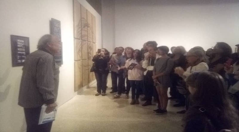 GAN inicia 2020 con visita guiada en exposición "Tres Siglos del Vitral en Venezuela"