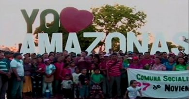 Reinagurada plazoleta del bulevar 23 de enero en Amazonas