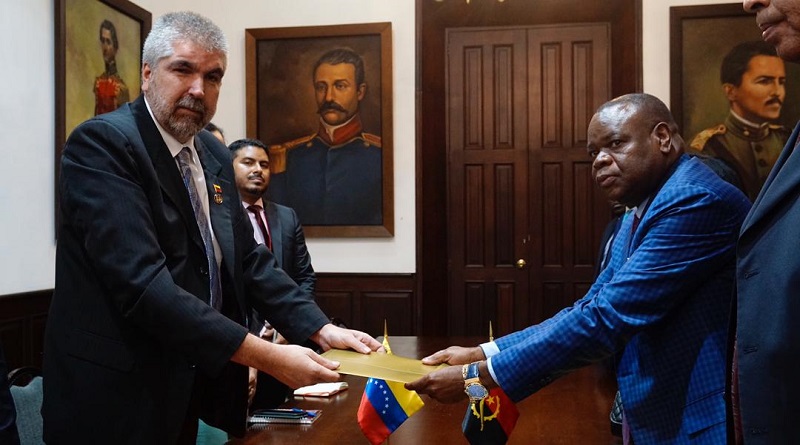 Venezuela y Angola fortalecen relaciones en el área minera, educativa y electoral