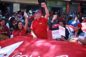 Marcha Internacional Antiimperialista para conmemorar los 62 años de la caída de la dictadura de Marcos Pérez Jiménez