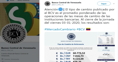 Mesas de Cambio ubican valor del euro en Bs. 60.773,52 en segunda jornada del 2020